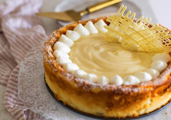עוגת גבינה גאונית  – כשרה לפסח וללא גלוטן!